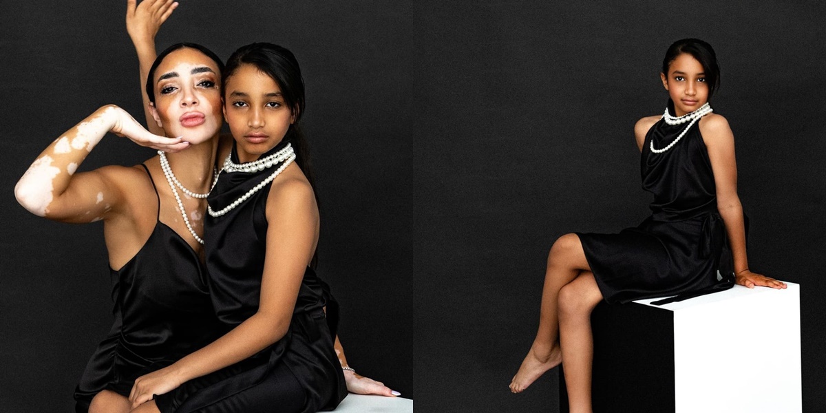 The Beautiful Portrait of Lala, Daughter of Logina Salah Miss Universe Egypt 2024 Who is Also a Model