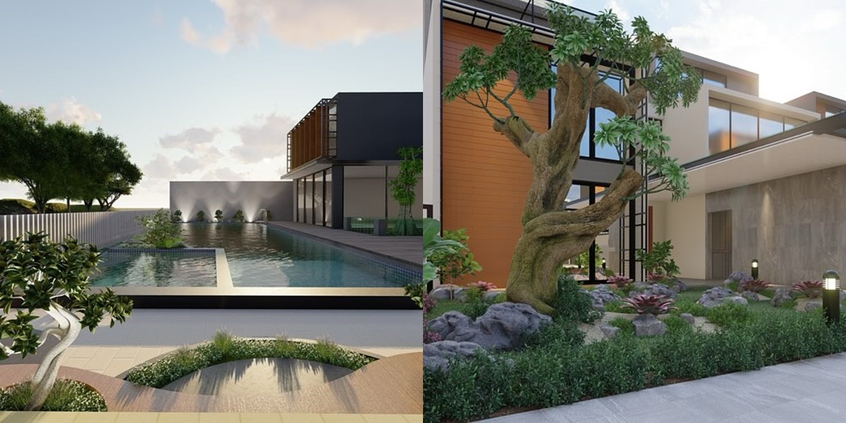 Portrait of the Alleged New House Design of Raffi Ahmad and Nagita Slavina, Indoor Garden Captivates Attention