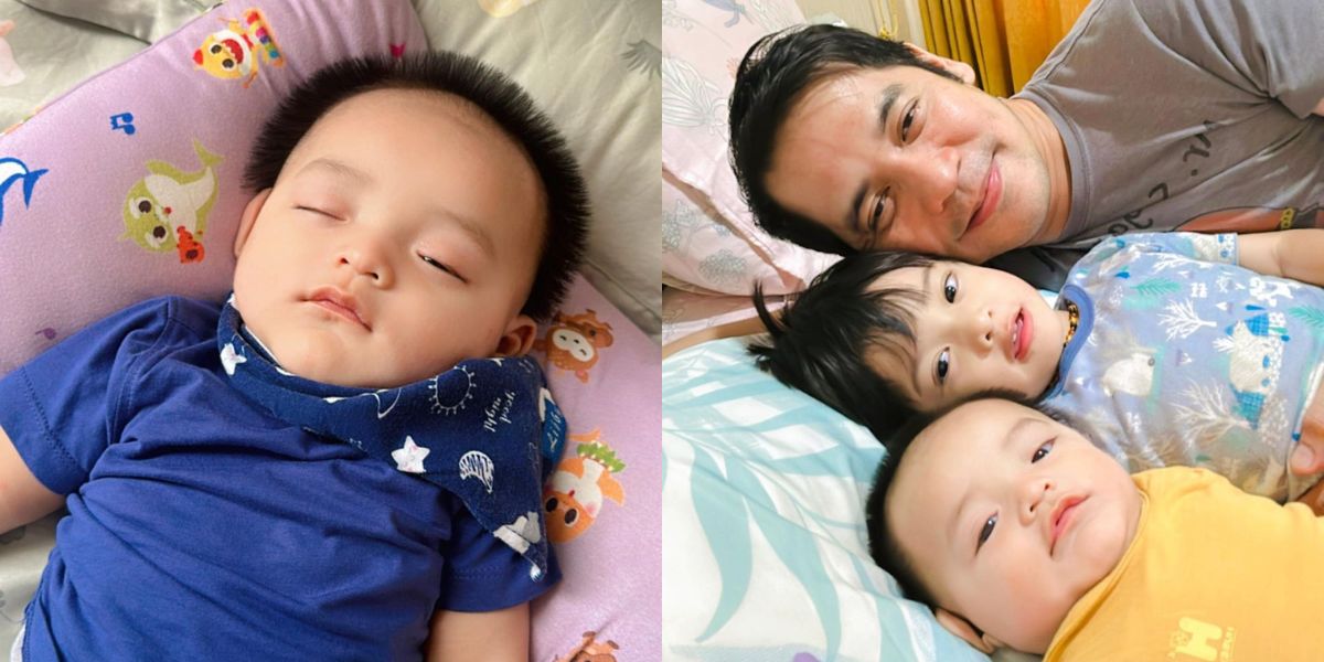 Handsome Portrait of Baby Kenizio, Ricky Perdana and Chaca Thakya's Second Child