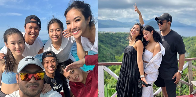 7 Photos of Gisella Anastasia and Naysila Mirdad on Vacation Together, Equally Beautiful While Diving - Say They Love Nature More