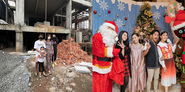 Claiming to be Friends but Close, Here are 9 Moments of Togetherness between Betrand Peto & Anneth from the Onsu Family Christmas - See the Onsu Family's House Construction