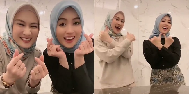 8 Moments of Togetherness of Melody & Nabilah Former Members of JKT48 who Now Look Beautiful with Hijab, Inviting Dance - Making Fans Nostalgic