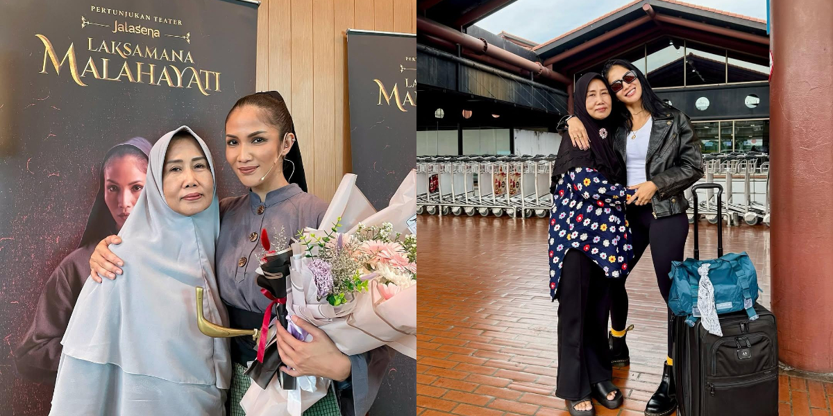 Portrait of Aulia Sarah's Closeness with Her Mother, Heartfelt Birthday Wishes