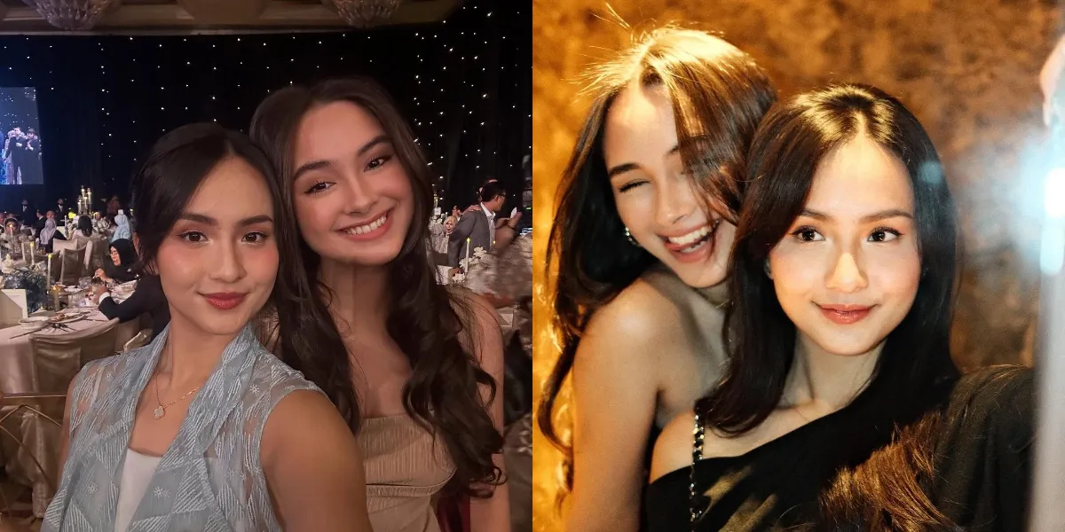 Portrait of Caitlin Halderman and Angie Marcheria's Closeness, Their Faces Resemble Twin Children and Both Are Beautiful