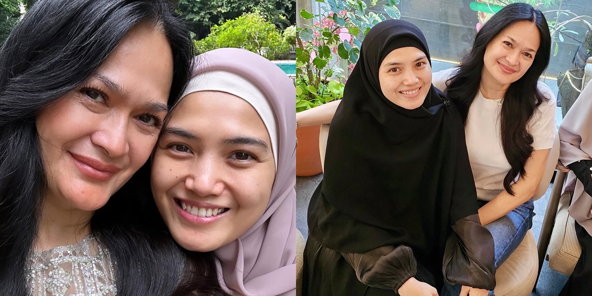 7 Photos of the Closeness Between Donna Harun and Herfiza Novianti, Feeling Lucky - Valued as the Beloved Daughter-in-Law