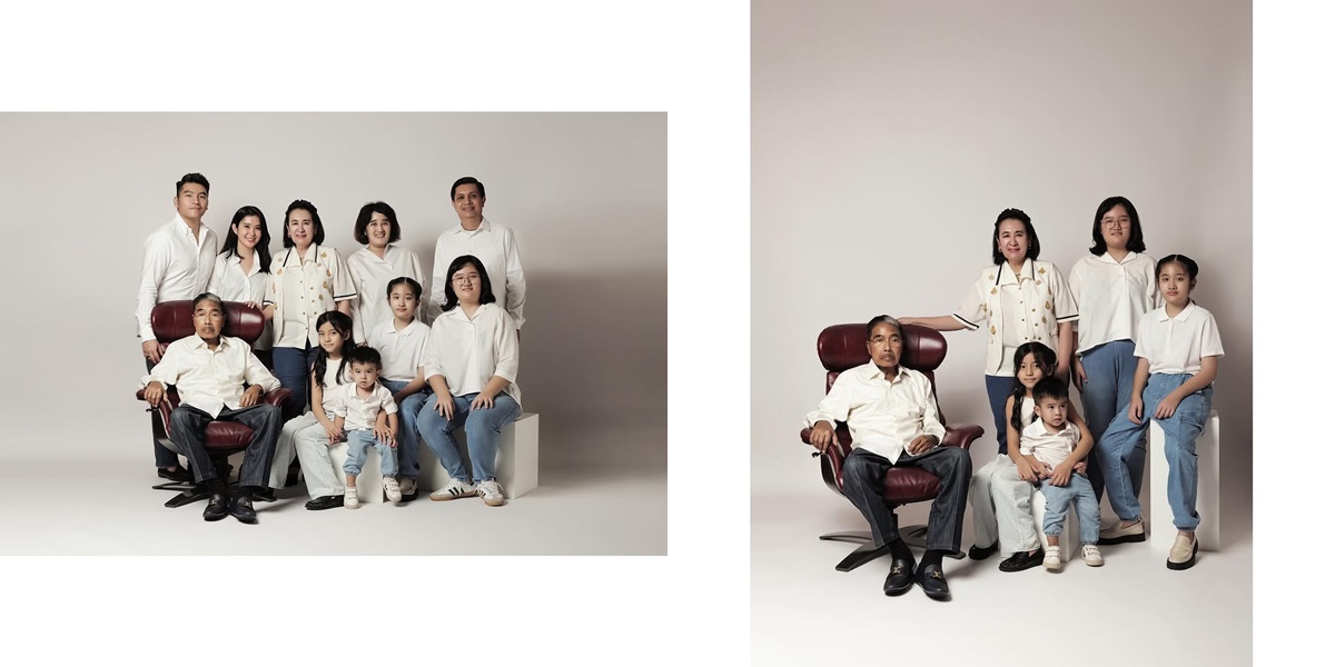 Portrait of Hotma Sitompul's Closeness with His Grandchildren in Unforgettable Moments