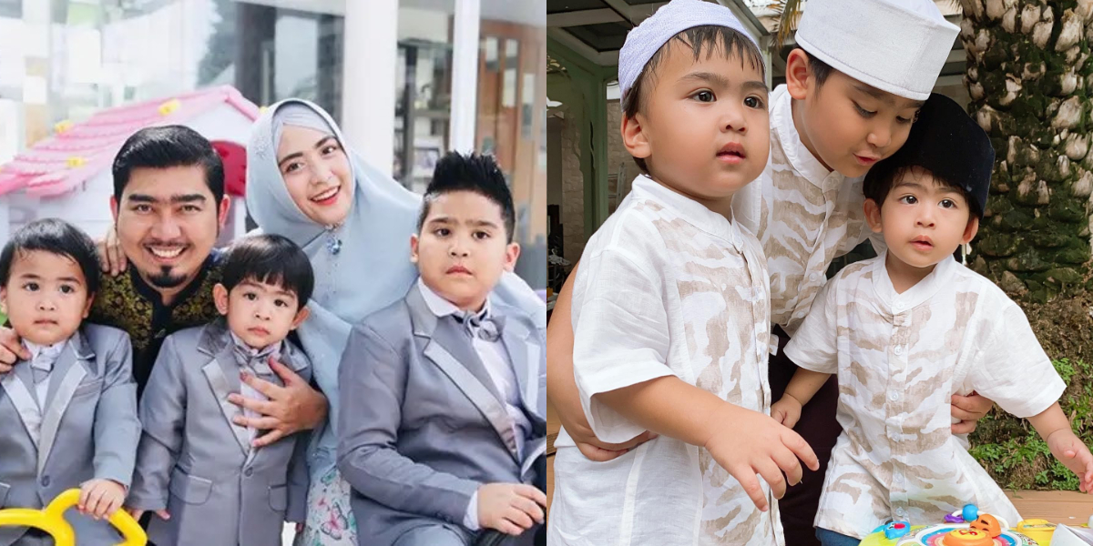 Portrait of the Life of Ustaz Solmed's Children and April Jasmine, Cute and Adorable