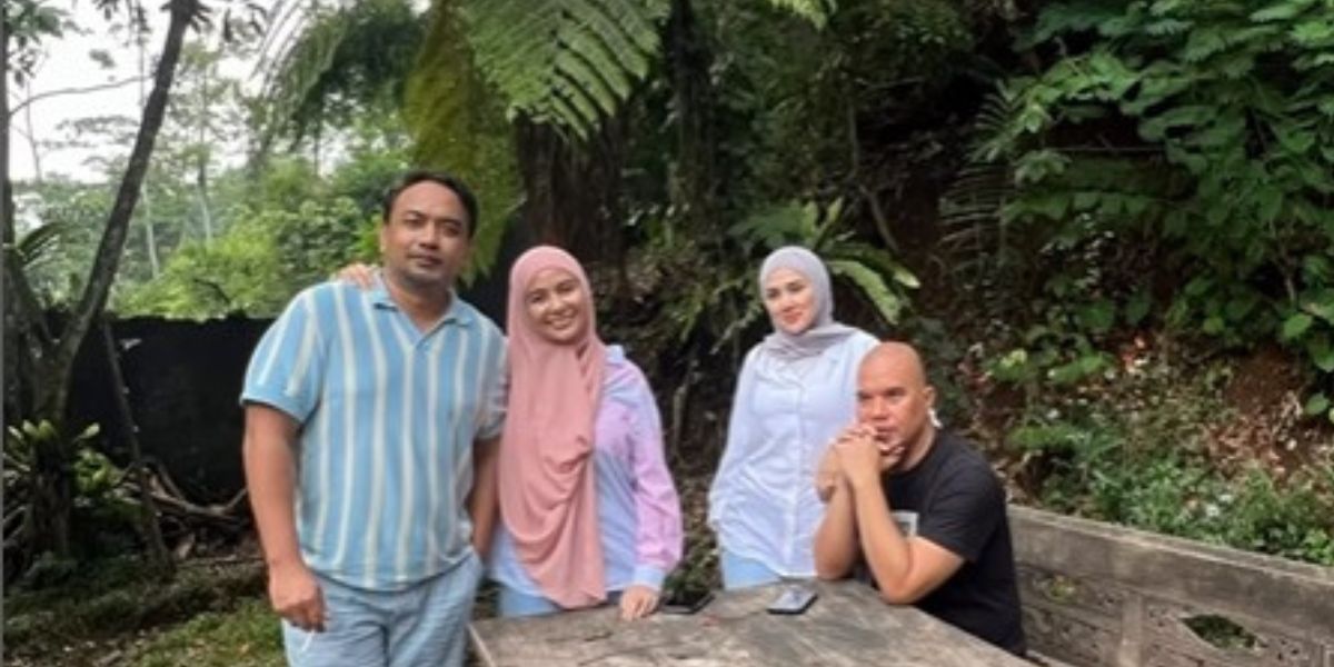 Portrait of Meisya Siregar's Family Vacation at Ahmad Dhani's Villa that Hasn't Been Completed for 10 Years, So Spacious it Can Be Used for Swimming and ATV Riding