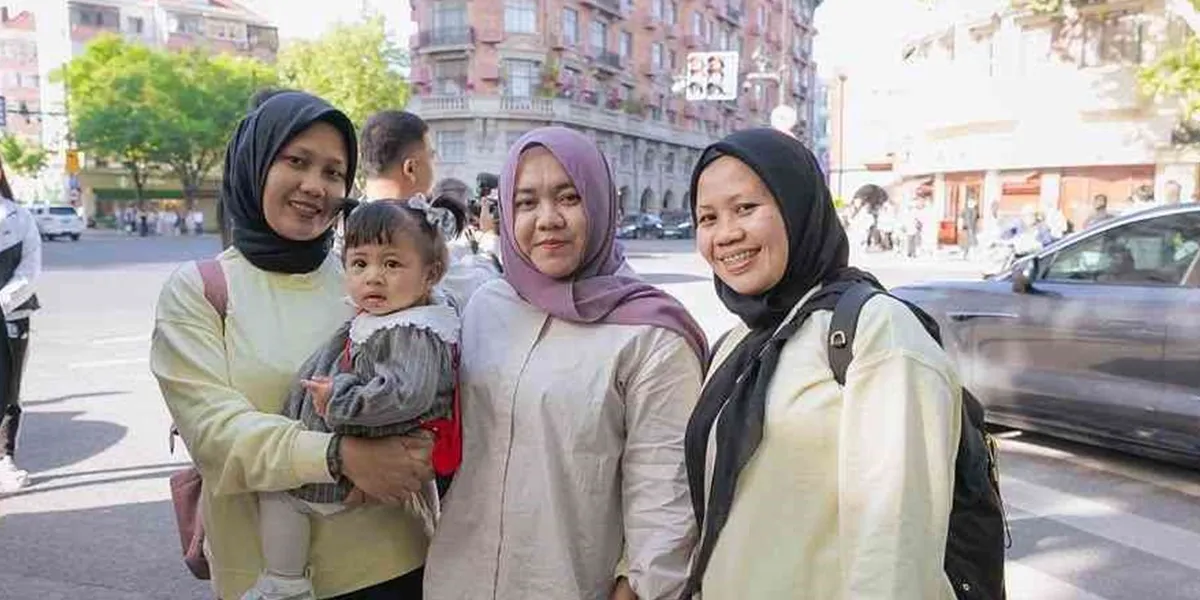 The Compact Portrait of the Three Nannies of Nagita Slavina's Children, Now Besties