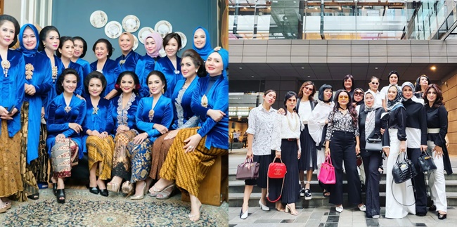 7 Photos of Mayangsari with Geng Kepompong, Wearing Matching Kebaya - Captivating When Socialites Gather