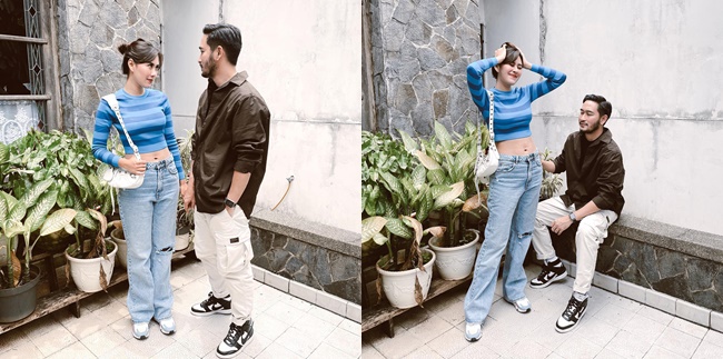 8 Sweet Portraits of Syahnaz Sadiqah and Jeje Govinda That Make It Feel Like They're Still Dating, Their Couple Goals Style is So Modern