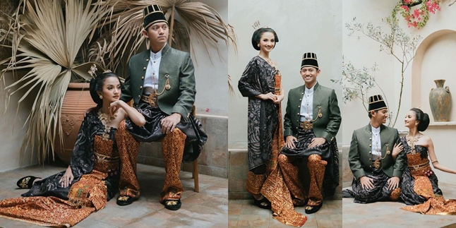 Portrait of Prewedding Belva Devara - Sabrina Anggraini, Elegant Like Javanese Royalty - Nervously Counting the Days