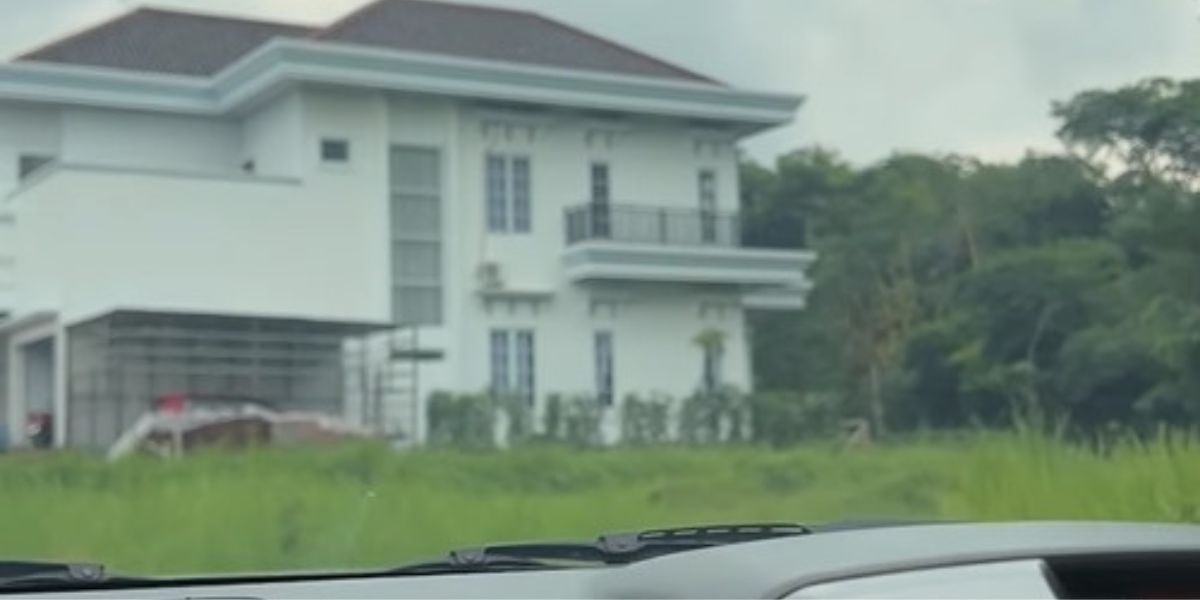 Portrait of Ega Noviantika and Rafly DA's House, Surrounded by Beautiful Rice Field Views