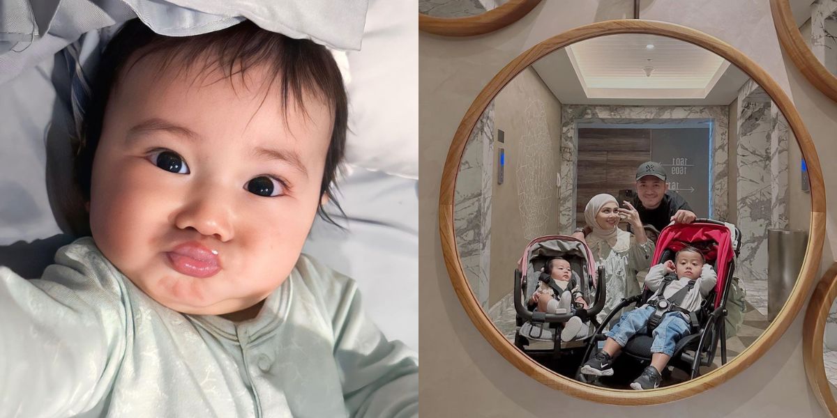 Exciting Portraits of Kesha Ratuliu Taking Care of Baby Aisha, Her Adorable Face Becomes the Highlight