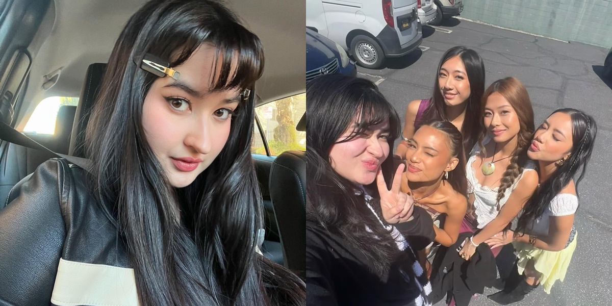 6 Portraits of Stephanie Poetri, Titi DJ's Daughter, Together with the Girl Group No Na, Both Under the 88rising Label
