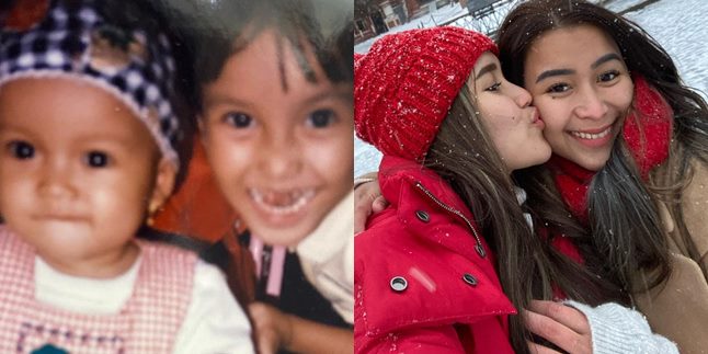 7 Portraits of Ayu Ting Ting and Her Younger Sister's Transformation from Childhood to Adulthood, Always in Harmony - Her Teenage Photos Steal Attention