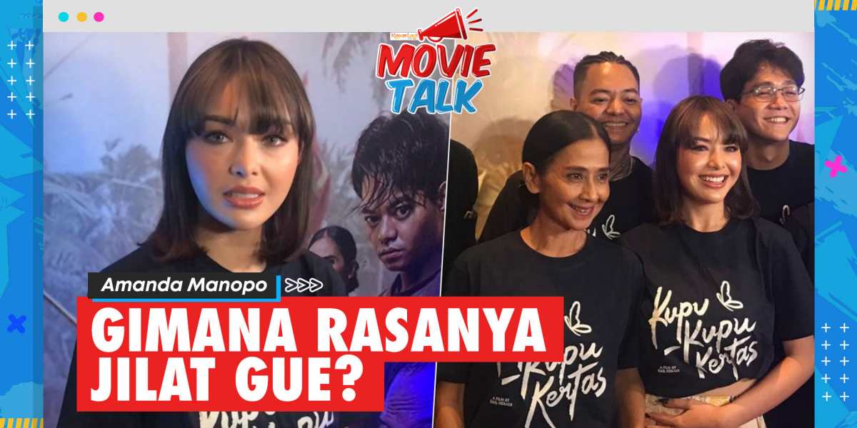 DANGER PRESS CONFERENCE! Reza Arap Panics Amanda Manopo Tells About the Licking Scene in 'KUPU-KUPU KERTAS'