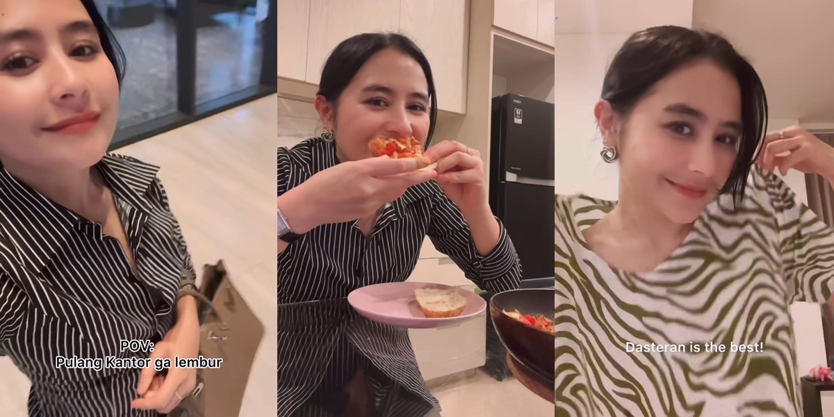 Prilly Latuconsina Shares Activities After Work, Takes Time to Cook - Berdaster