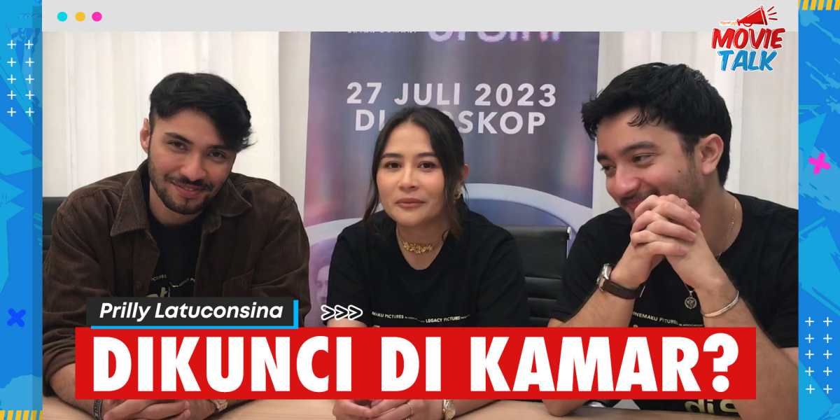 Prilly Latuconsina Locked in a Room with Refal Hady While Reading 'WHEN STOPPING HERE'