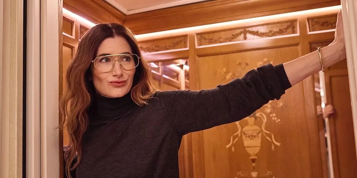 Profile of Kathryn Hahn as Mother Gothel in Live Action Tangled