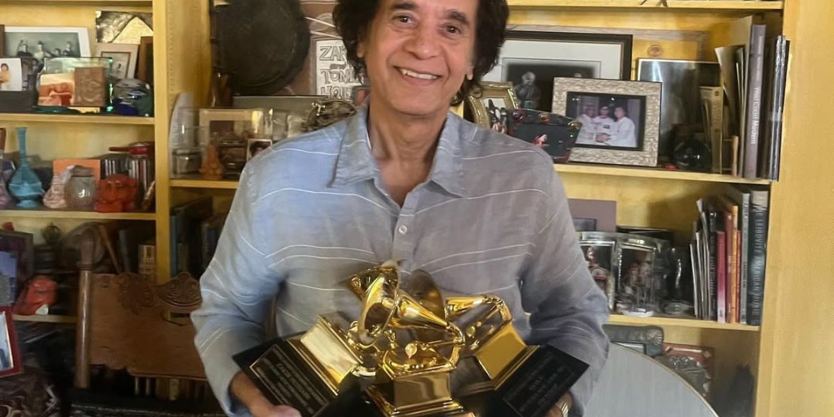 Profile of Ustaz Zakir Hussain, The Tabla Maestro with Five Grammy Awards