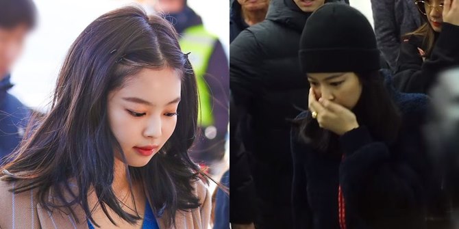 Returning from Indonesia, Jennie BLACKPINK Surprised to See Fans Falling at the Airport