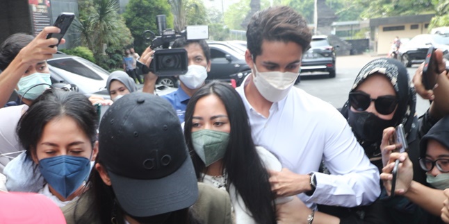 Rachel Vennya and Salim Nauderer Visit the Police Office, Choose to Remain Silent Unlike on Instagram