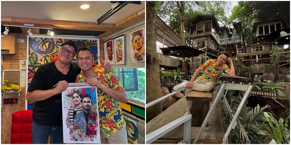 Raffi Ahmad Learns Philosophy from Dik Doank's Cave House, Here's His Special Moment