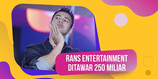 Raffi Ahmad Not Necessarily Willing to Let Go of Rans Entertainment Despite Being Offered 2 Trillion