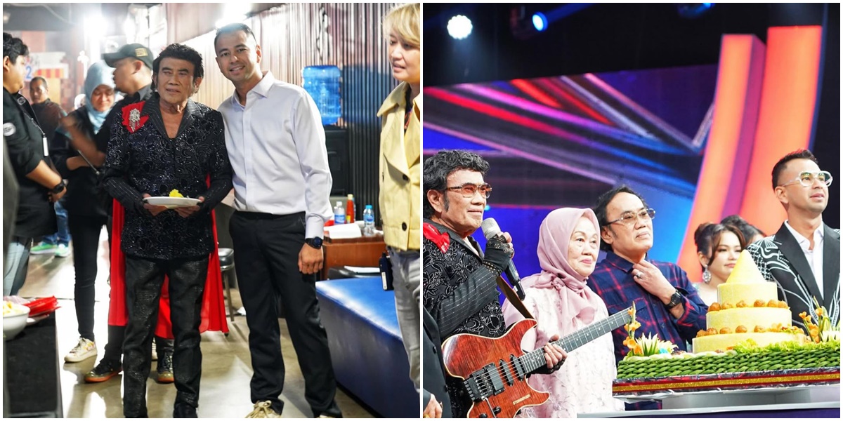 Raffi Ahmad Gives a Touching Message on Rhoma Irama's 78th Birthday, Netizens Praise Him