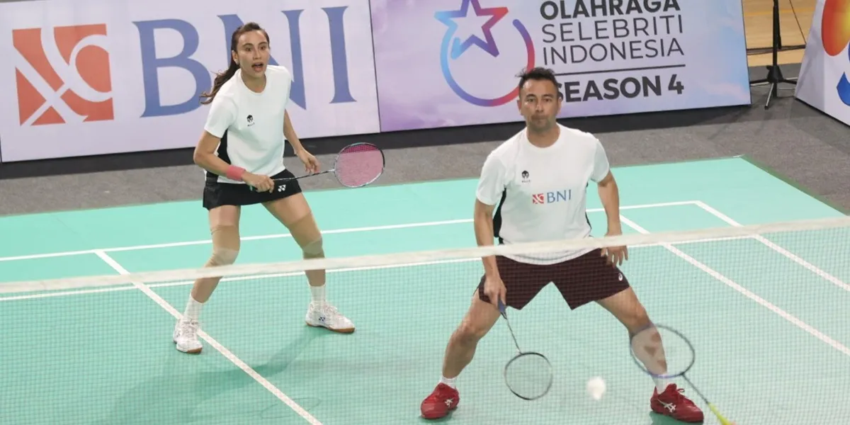 Raffi Ahmad Praised by Badminton Legend, Bellaetrix Manuputty: His Power is Really Strong