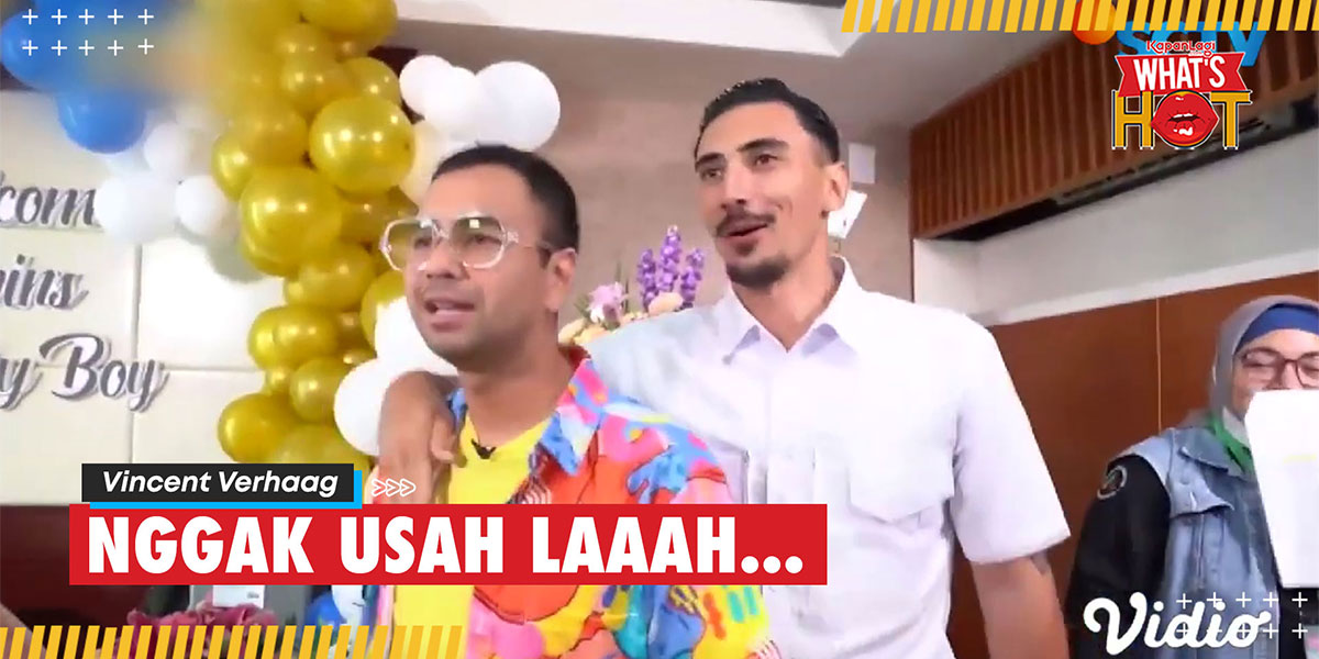 Raffi Ahmad Wants to Give a Delivery Cost Gift to Jedar, Politely Rejected by Vincent Verhaag