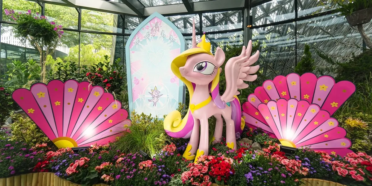 Experience the Fantasy Adventure of My Little Pony at Floral Fantasy Singapore!