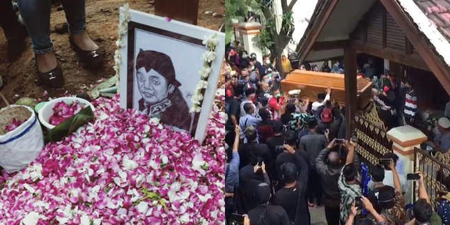 Hundreds of Ambyar Friends Accompany Didi Kempot's Funeral to the Final Resting Place