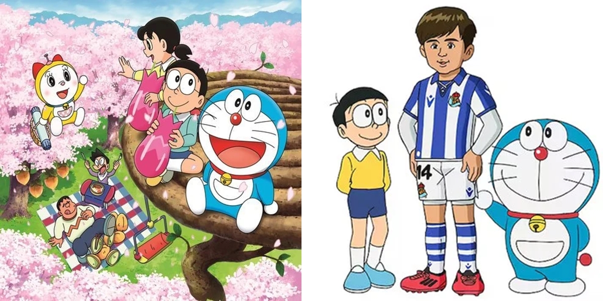 Celebrating 30 Years of Airing in Spain, 'DORAEMON' Welcomes Japanese National Team Players
