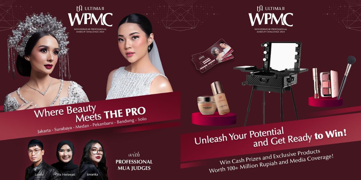 Celebrate 6 Decades of Beauty Journey, ULTIMA II Holds Wonderwear Professional Makeup Challenge 2024