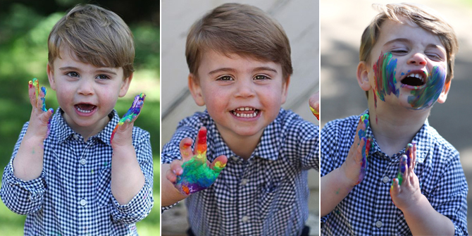 Celebrate 2nd Birthday, Here are 6 Photos of Prince Louis Looking Handsome & Resembling Kate Middleton