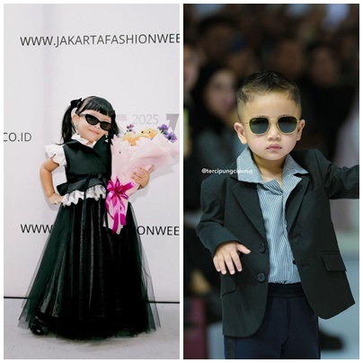 Rayyanza and Ameena Steal the Spotlight at JFW 2025, See the Sweet Moments on the Runway