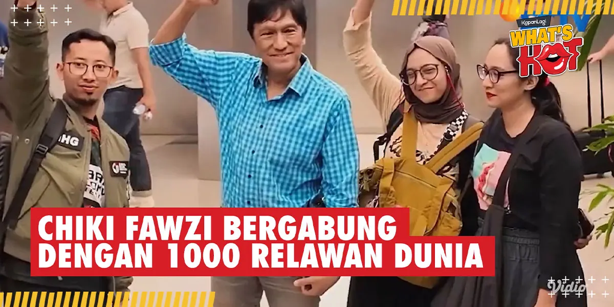 Ikang Fawzi's Reaction When Chiki Fawzi Decided to Sail to Gaza