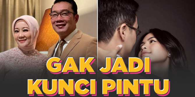 Ridwan Kamil's Wife's Funny Reaction When Her Husband is Mistaken for Taking Pre-Wedding Photos with Maudy Ayunda