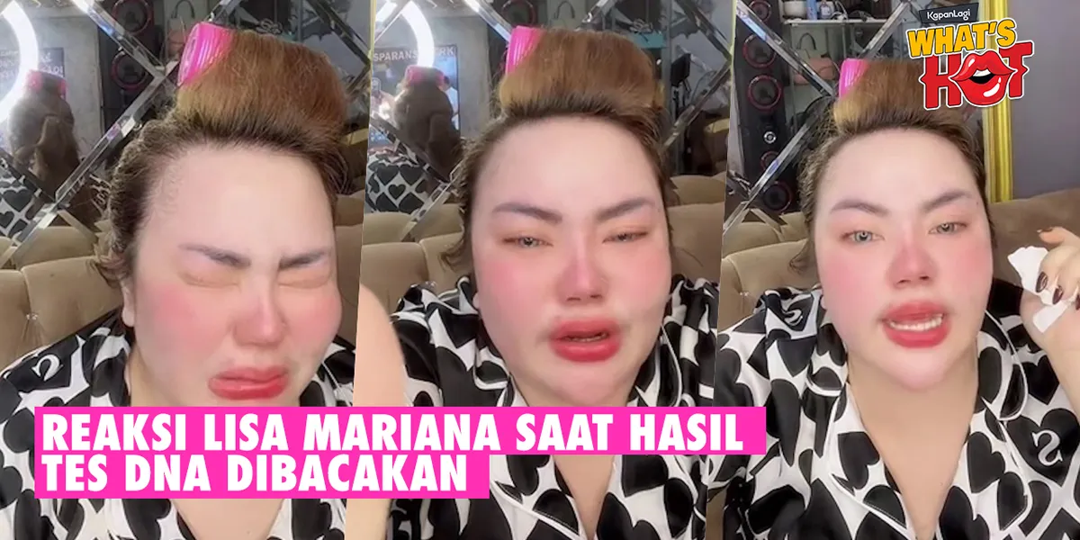 Lisa Mariana's Reaction When the DNA Test Results Were Read, Suddenly Crying & Already Knew the Result Was Negative?