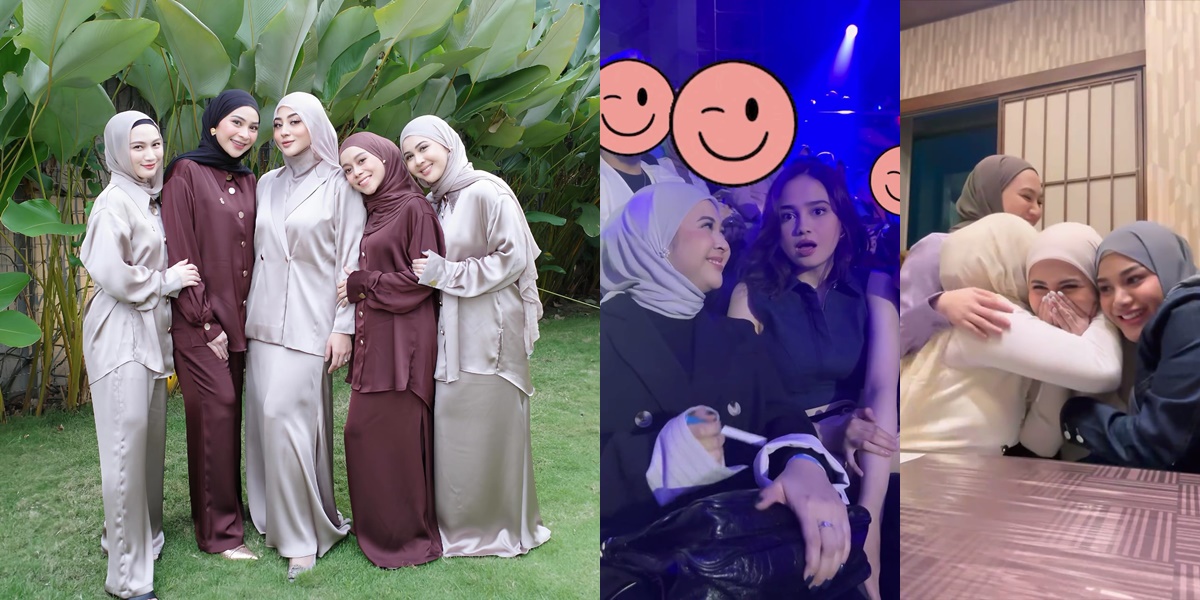 Friends' Reactions When Told Kesha Ratuliu is Pregnant with Her Third Child, Everyone is Shocked from Syifa Hadju - Aurel Hermansyah