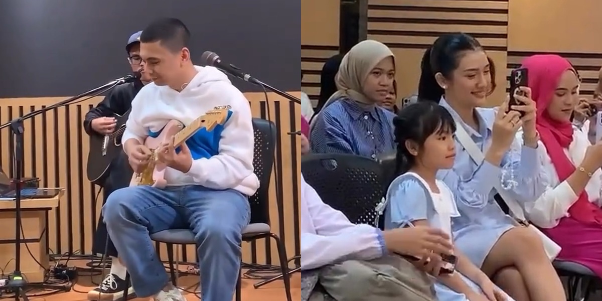 The Child's Reaction to Seeing Raditya Dika Perform His Own Song for the First Time