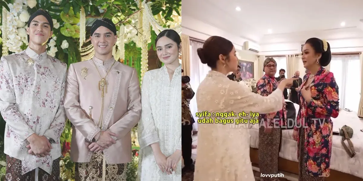 Syifa Hadju's Reaction to Being Offered a Brooch Worth a House by Maia Estianty Before Al Ghazali's Ceremony