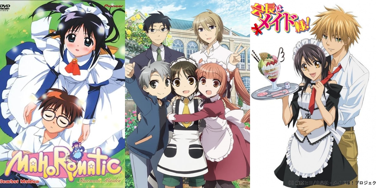 8 Recommendations of Maid Anime from Various Genres, Slice Of Life - Romantic Comedy