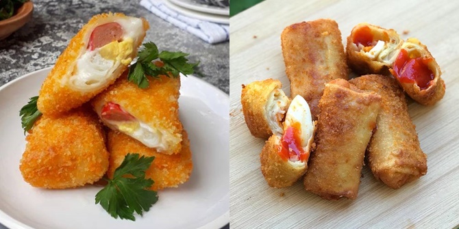 Recipe for Making Delicious and Melting Mayo Risoles, Relaxing at Home