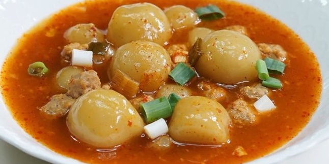 Recipe and How to Make Chewy and Savory Aci Meatballs, Suitable as Snack at Home