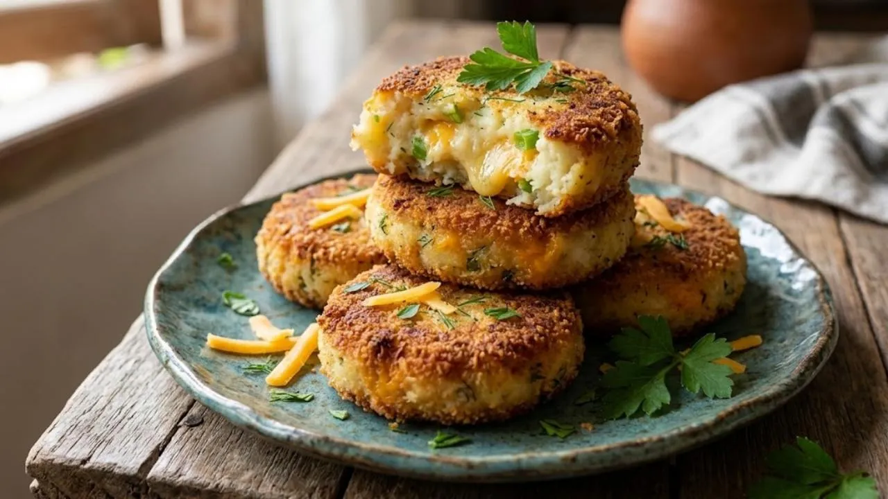 Baked Cheese Potato Cake Recipe, Savory and Soft with a Tempting Cheese Layer