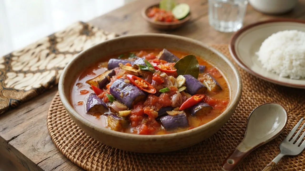Spicy Tomato Eggplant Soup Recipe, Experience the Sensation of a Fresh and Delicious Soup Dish