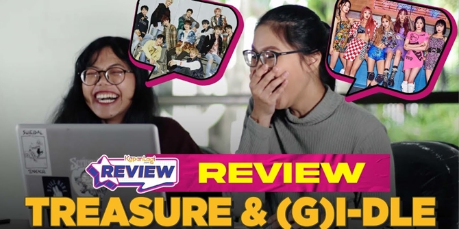 Review TREASURE - MY TREASURE and (G)I-DLE - HWAA